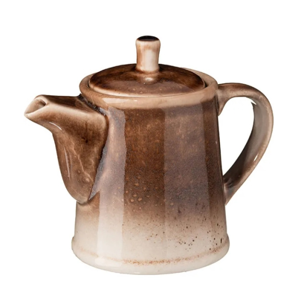 Чайник Маррон Реативо 500 мл фарфор коричневый