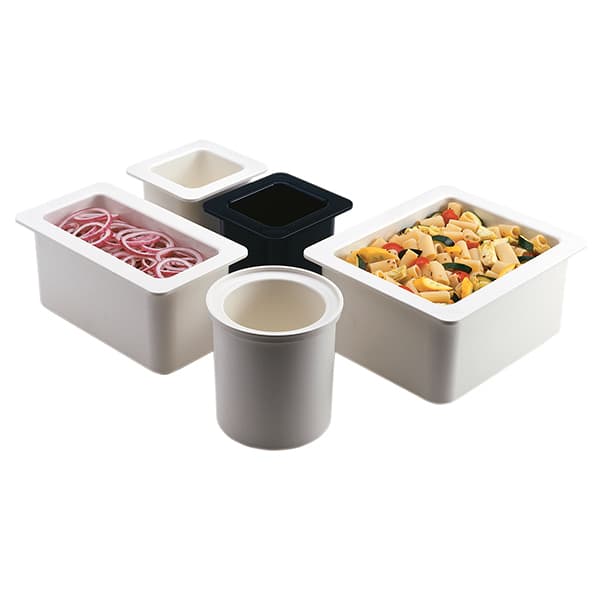 Фото Пищевой контейнер (1/2); поликарбонат; 6.5л; H=14,L=33,B=27см; белый Пищевой контейнер (1/2); поликарбонат; 6.5л; H=14,L=33,B=27см; белый